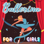 Ballerina Coloring Book For Girls